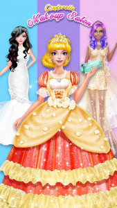 اسکرین شات بازی Cinderella Princess Dress Up 4