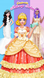 اسکرین شات 4 بازی Cinderella Princess Dress Up
