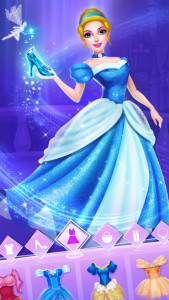 اسکرین شات بازی Cinderella Princess Dress Up 3