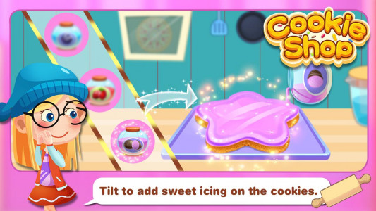 اسکرین شات بازی Sweet Yummy Cookie Shop 4