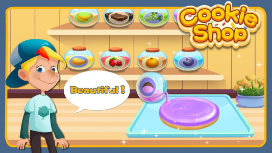 اسکرین شات بازی Sweet Yummy Cookie Shop 5