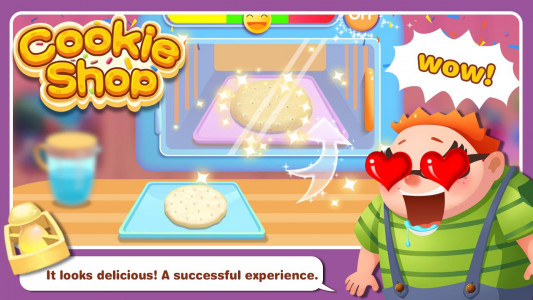 اسکرین شات بازی Sweet Yummy Cookie Shop 3