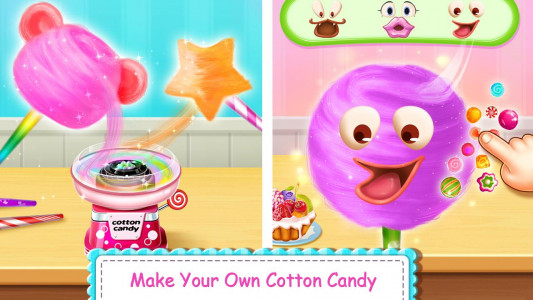 اسکرین شات 3 بازی Cotton Candy Shop Cooking Game