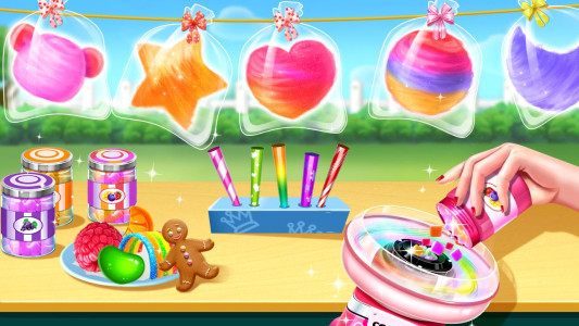 اسکرین شات 2 بازی Cotton Candy Shop Cooking Game