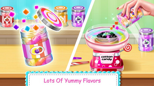 اسکرین شات 4 بازی Cotton Candy Shop Cooking Game