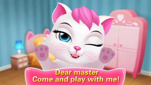 اسکرین شات بازی Cute Kitten - 3D Virtual Pet 6