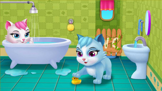 اسکرین شات 4 بازی Cute Kitten - 3D Virtual Pet