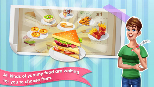 اسکرین شات بازی Cooking Food: Restaurant Game 5