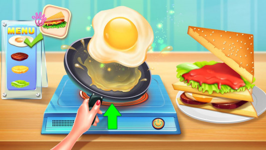 اسکرین شات بازی Cooking Food: Restaurant Game 2