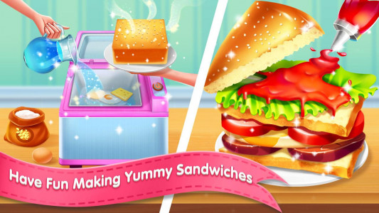 اسکرین شات بازی Cooking Food: Restaurant Game 1