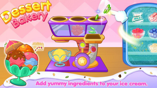 اسکرین شات 2 بازی Dessert Cooking:ice candy make