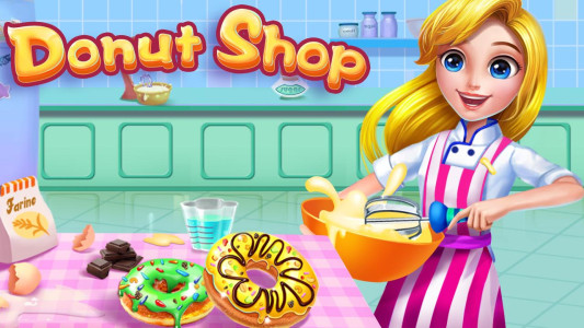 اسکرین شات 7 بازی Donut Maker: Yummy Donuts