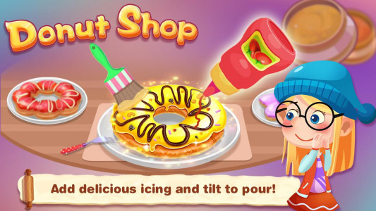 اسکرین شات بازی Donut Maker: Yummy Donuts 5