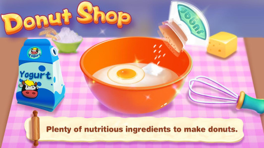 اسکرین شات 1 بازی Donut Maker: Yummy Donuts