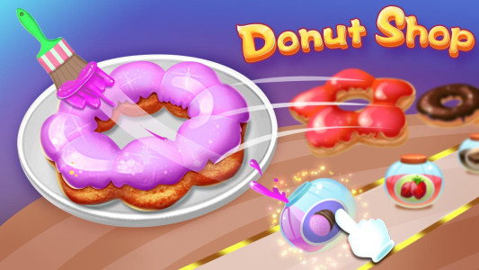 اسکرین شات 4 بازی Donut Maker: Yummy Donuts