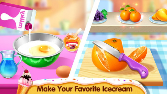 اسکرین شات 4 بازی Rainbow Slush: Smoothie Maker