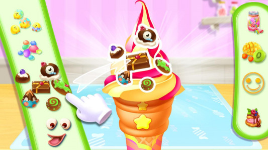 اسکرین شات 6 بازی Rainbow Slush: Smoothie Maker