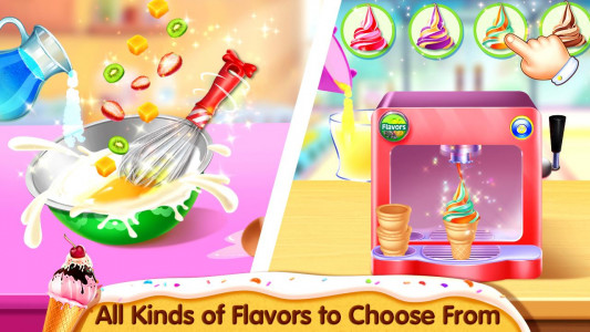 اسکرین شات 1 بازی Rainbow Slush: Smoothie Maker