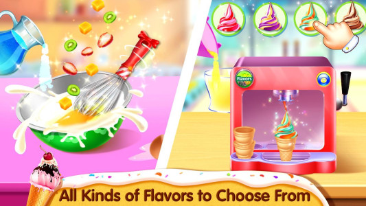 اسکرین شات 1 بازی Rainbow Slush: Smoothie Maker