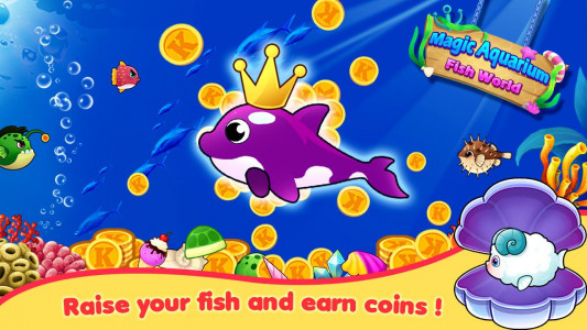 اسکرین شات بازی Magic Aquarium - Fish World 3