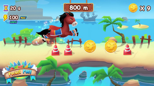 اسکرین شات بازی Pocket Pony - Horse Run 5