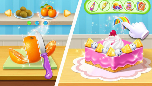 اسکرین شات 3 بازی Sweet Cake shop: Cook & Bakery