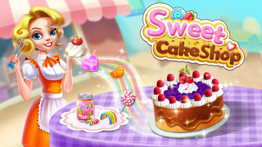 اسکرین شات 8 بازی Sweet Cake shop: Cook & Bakery