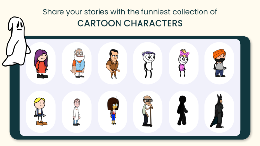 اسکرین شات 3 برنامه TweenCraft Cartoon Video Maker