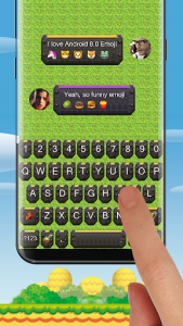 اسکرین شات برنامه Emoji Keyboard - Shield 1