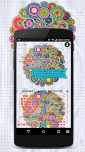 اسکرین شات برنامه Coloring Book Emoji Keyboard Wallpaper 4