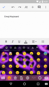 اسکرین شات برنامه Neon Heart Emoji Gif Keyboard Wallpaper 2