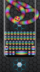 اسکرین شات برنامه Rainbow Snake Keyboard 1