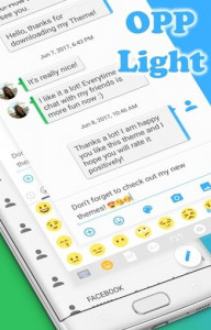 اسکرین شات برنامه SMS Messages Classic Light OPP 5