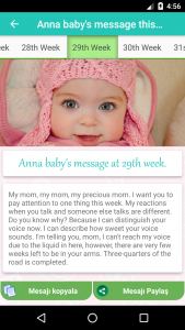 اسکرین شات برنامه Pregnancy Week By Week 8