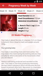 اسکرین شات برنامه Pregnancy Day by Day 4