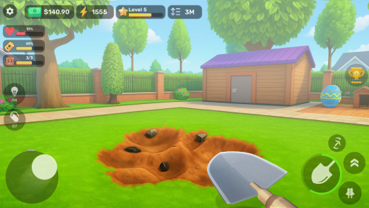 اسکرین شات 1 بازی A Dirty Shovel : Digging Games