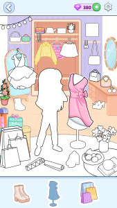 اسکرین شات 2 بازی Dreamy Sticker : Merge Games