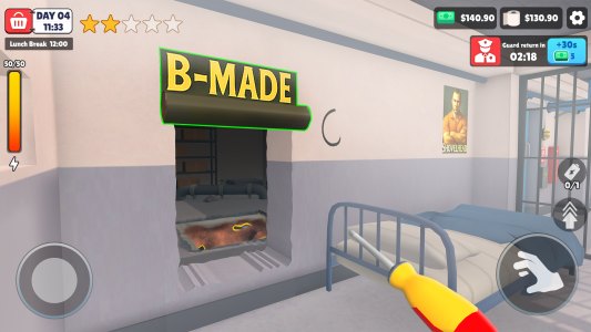 اسکرین شات 6 بازی Dig to Escape: Prison Break