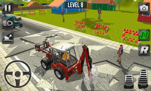 اسکرین شات بازی City Construction - Heavy Excavators Simulator 3D 2