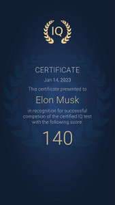 اسکرین شات بازی IQ Test with a Certificate 1