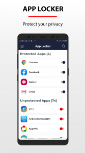 اسکرین شات برنامه Max App Locker - Protect your  2