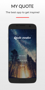 اسکرین شات 6 برنامه Quote Creator: Best text on ph