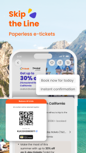 اسکرین شات 3 برنامه Klook: Travel & Activities