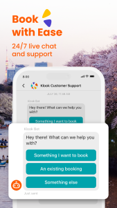 اسکرین شات 6 برنامه Klook: Travel & Activities