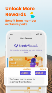 اسکرین شات 5 برنامه Klook: Travel & Activities