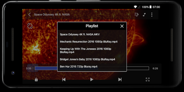 اسکرین شات برنامه KPlayer - All format video player 4