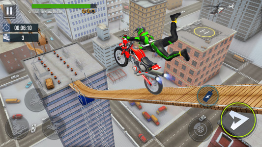 اسکرین شات 3 بازی Bike Stunt : Motorcycle Game