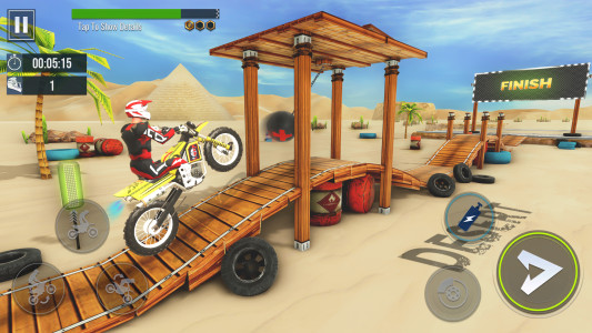 اسکرین شات 6 بازی Bike Stunt : Motorcycle Game