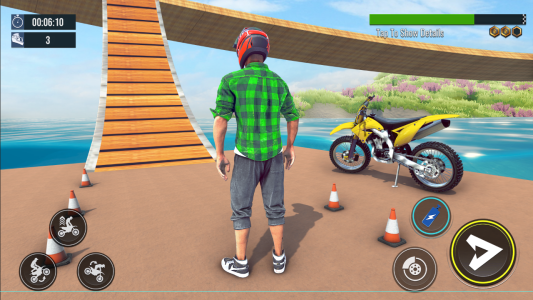 اسکرین شات 1 بازی Bike Stunt : Motorcycle Game