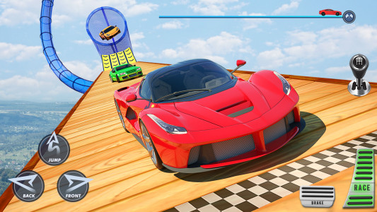 اسکرین شات بازی Car Stunt 3D - Ramp Car Games 1